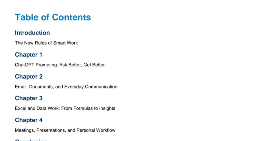 The 10X Office Blueprint | Master ChatGPT & AI Tools for Everyday Productivity, image 3