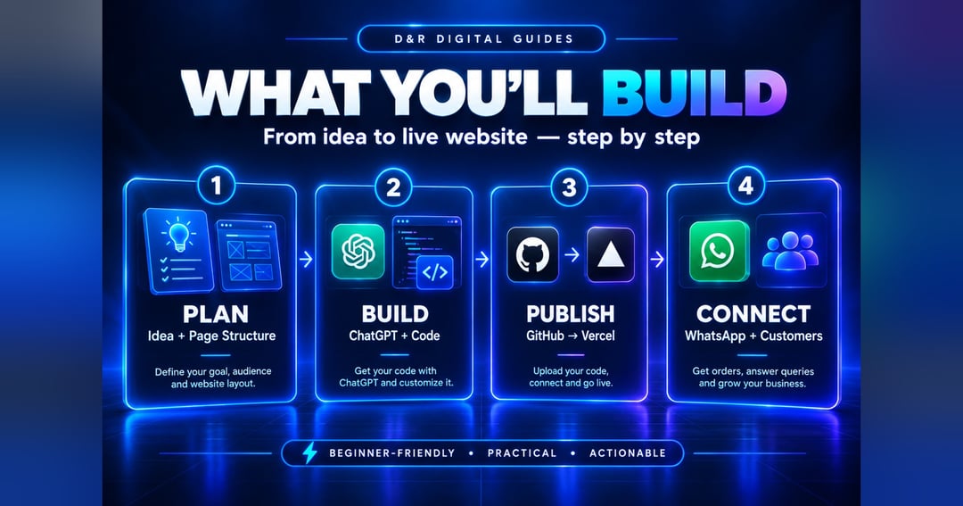 Launch Your Website in 1 Day | Beginner's AI Website Building Guide, image 2