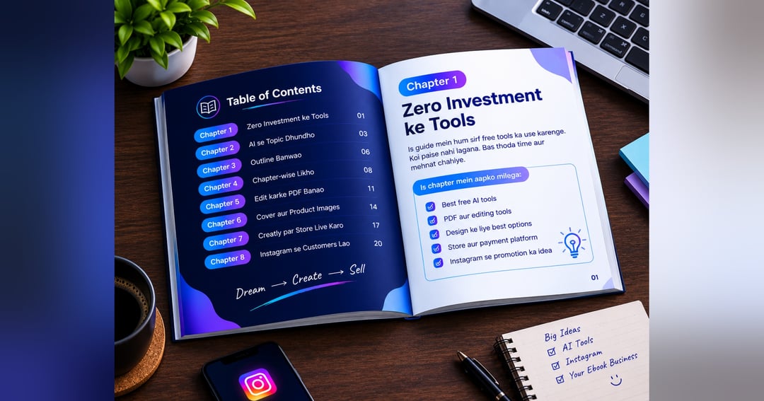 ✅ Ebook Business Guide:🤖AI Se Ebook Banao Aur Becho (Hinglish), image 2