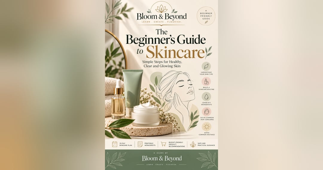 The Beginners guide to skin care by Bloom & Beyond., image 2