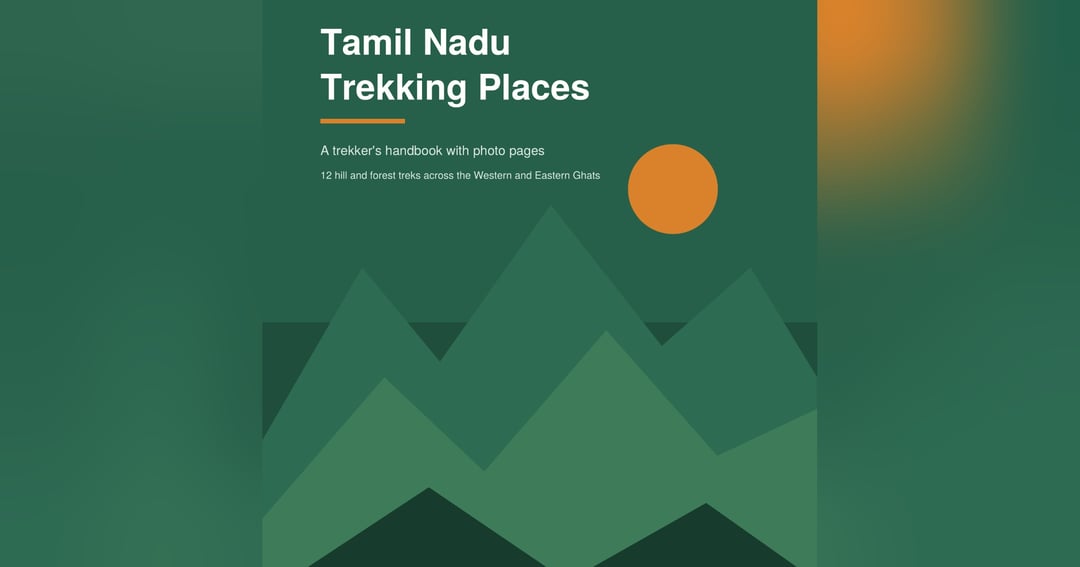 Tamil Nadu Trekking Places
