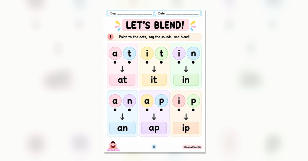 Phonics Workbook Level 1, image 3