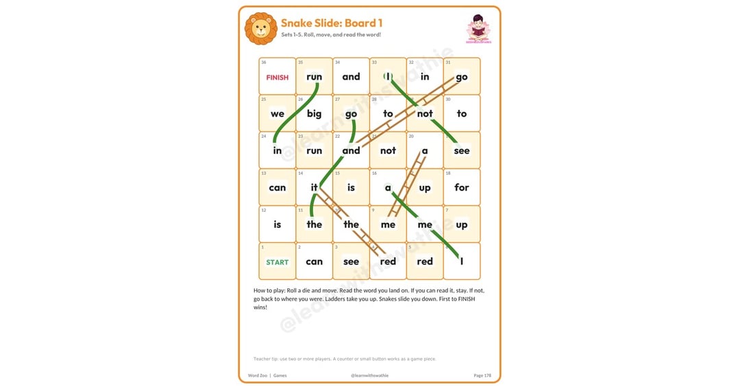 Word Zoo - Dolch Pre-Primer Sight Words Activity Book, image 5
