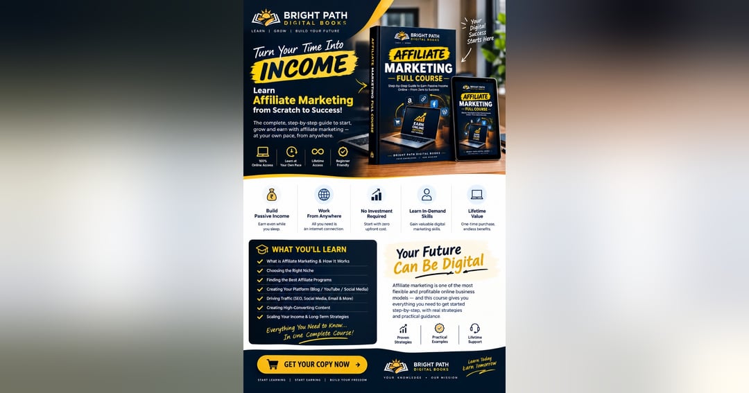 AFFILATE MARKETING FULL COURSE STEP BY STEP GUIDE, image 2