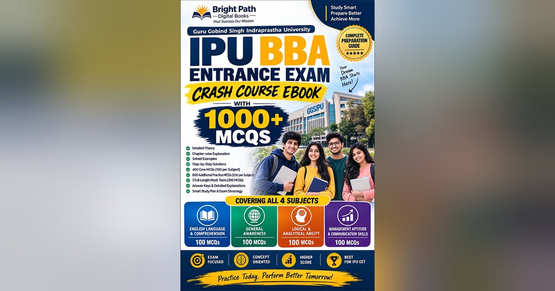 IPU BBA CRASH COURSE  IPU-CET ENTRANCE EXAM, image 2