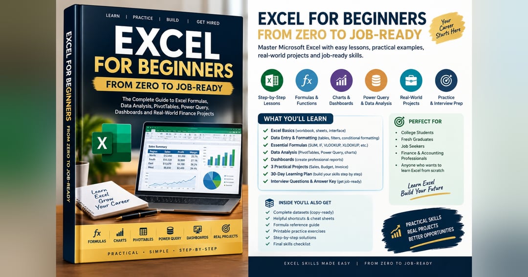 EXCEL FOR BEGINNERS, image 2
