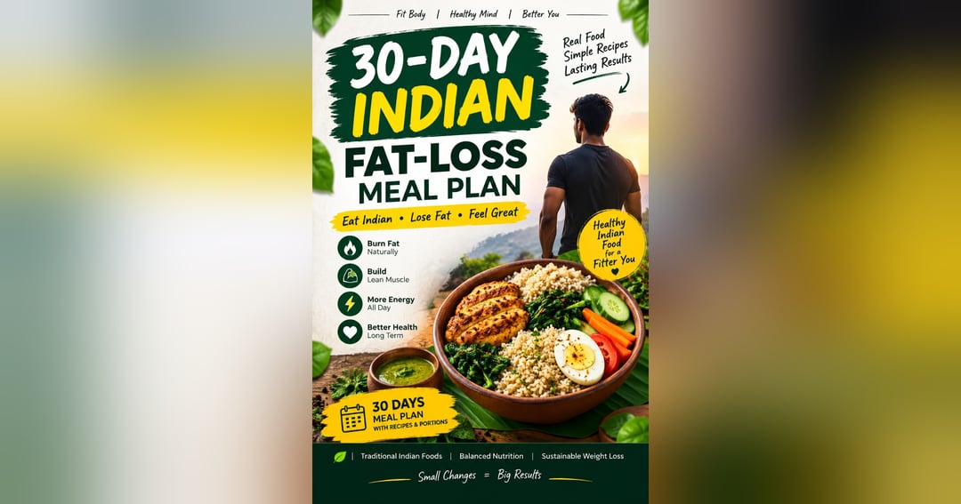 30-Day Indian Fat-Loss Meal Plan