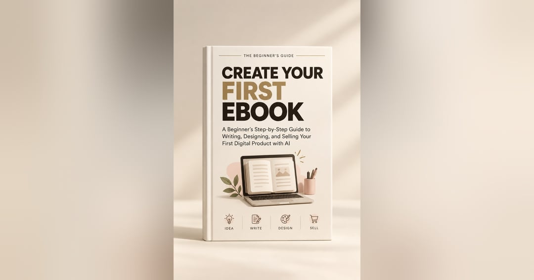 Create Your First Ebook π | Beginner-Friendly Guide