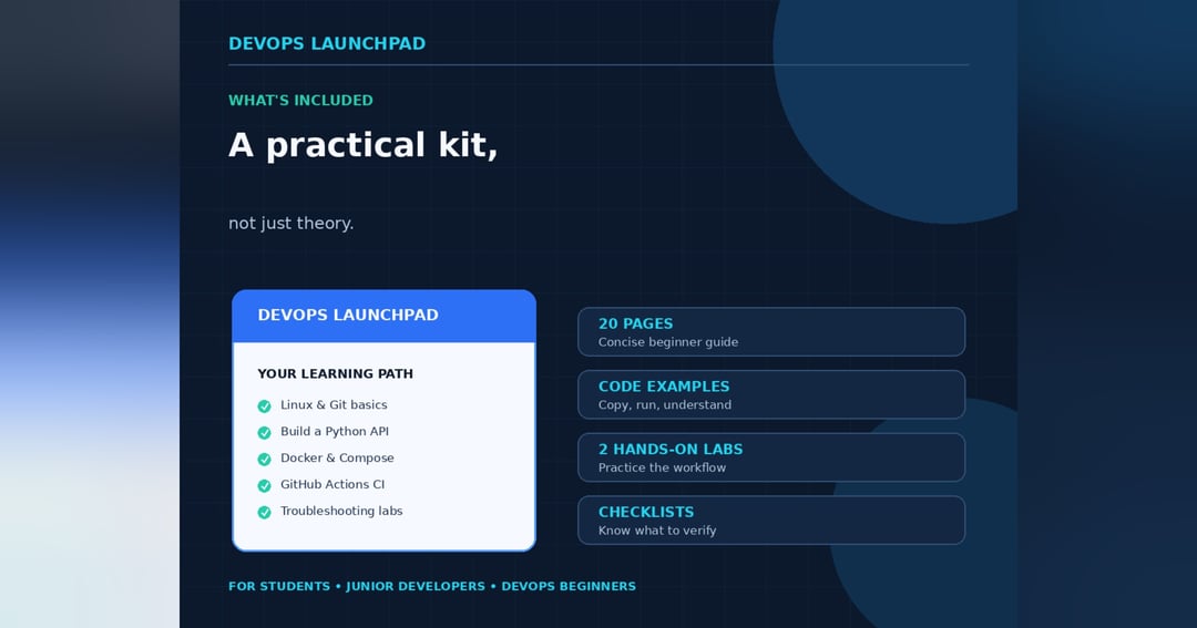 DevOps Launchpad: Linux, Git, Docker & CI/CD — Beginner's E-Book, image 5