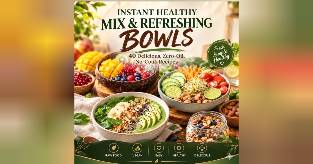 INSTANT HEALTHY MIX & REFRESHING BOWLS, image 2