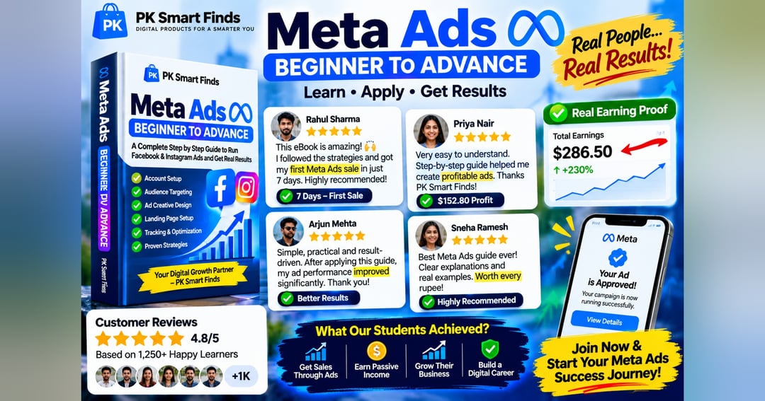 Meta Ads Master Guide — Beginner to Advance | PK Smart Finds, image 3