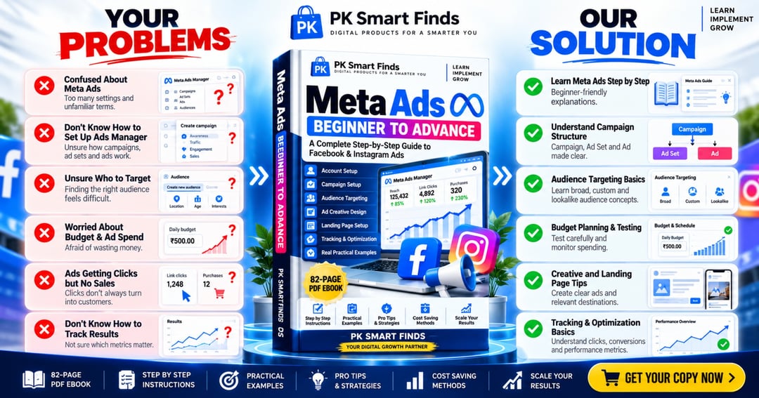 Meta Ads Master Guide — Beginner to Advance | PK Smart Finds, image 2