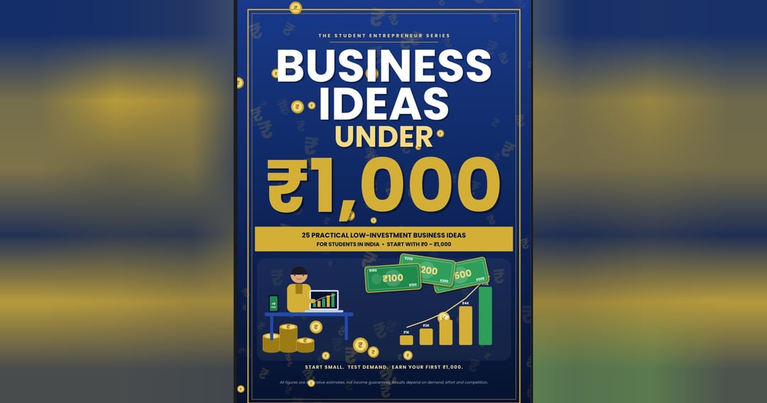 BUISNESS IDEA UNDER 1000