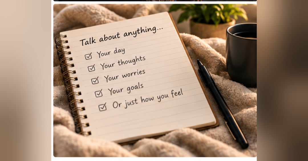 A Friendly Talk — Someone to Listen, image 2