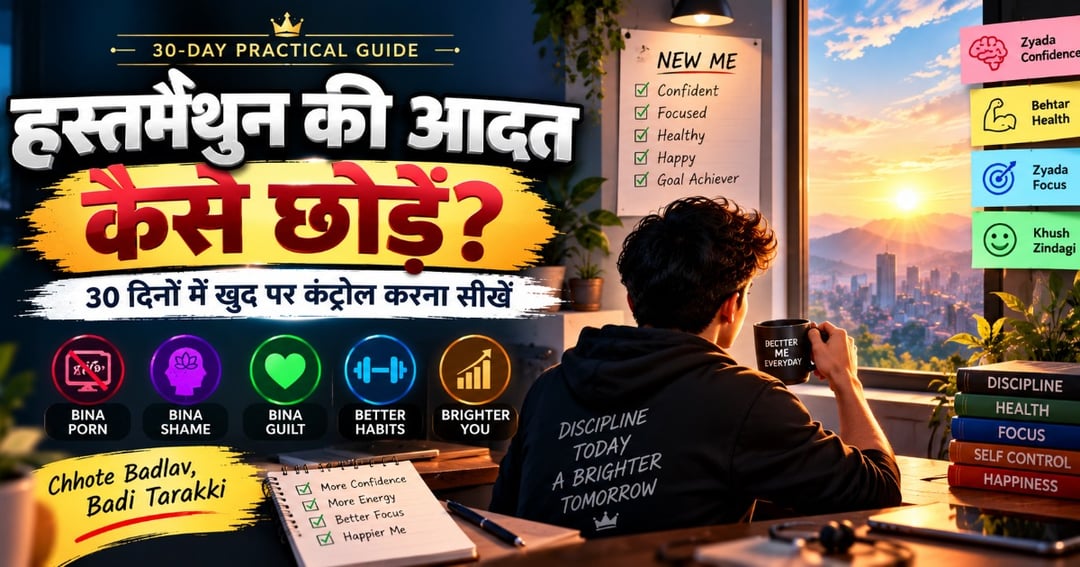 🔥 Hastmaithun Ki Aadat Kaise Chhodein? | 30-Day Self-Control Ebook PDF 💪, image 2