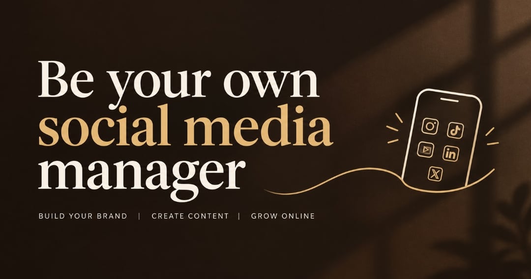 Be Your Own Social Media Manager