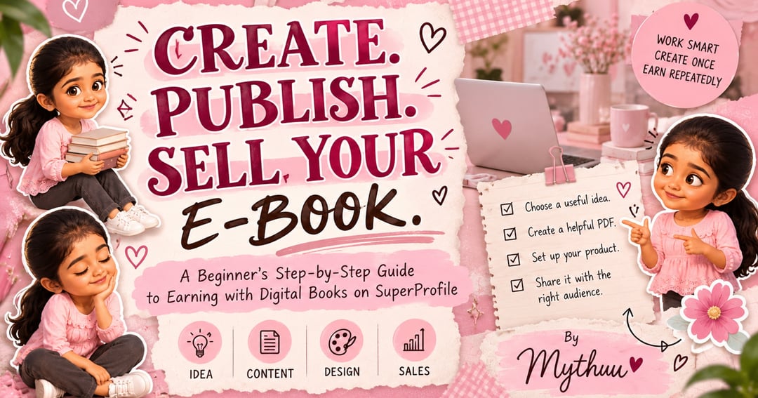 Create, Publish & Sell Your Ebook — Beginner’s Guide