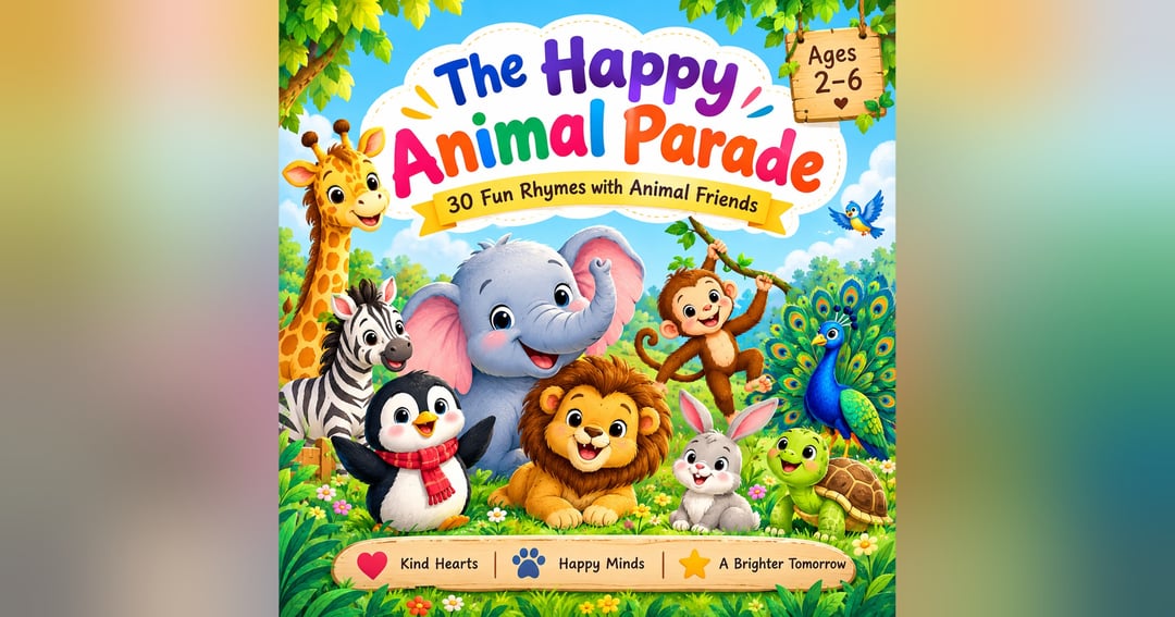 Rainbow Days and Playtime Ways rhymes book