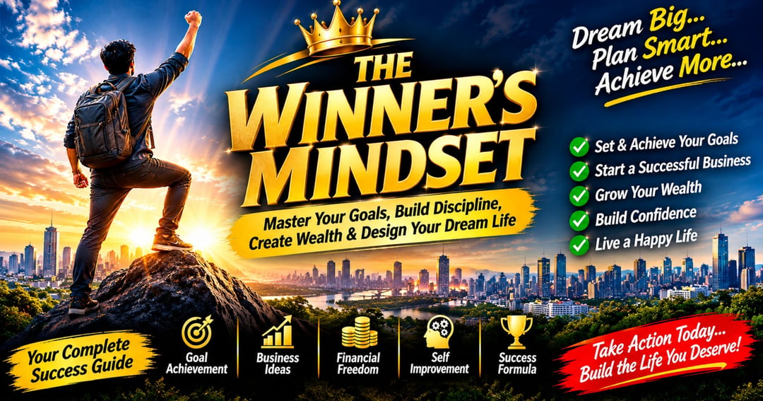 The winner Mindset,....... 📈