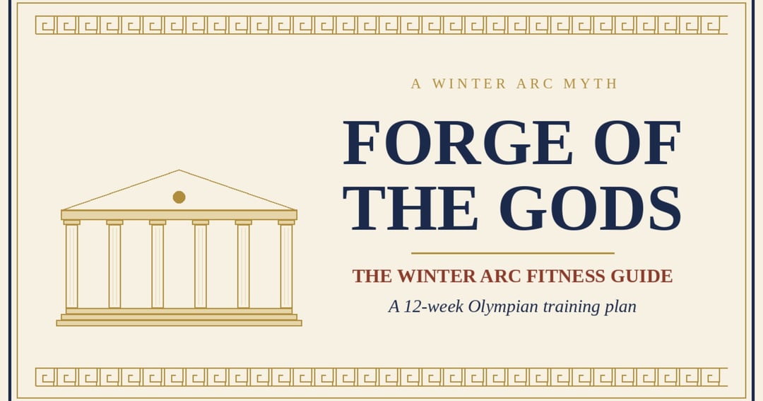 Forge of the Gods: The Winter Arc Fitness Guide