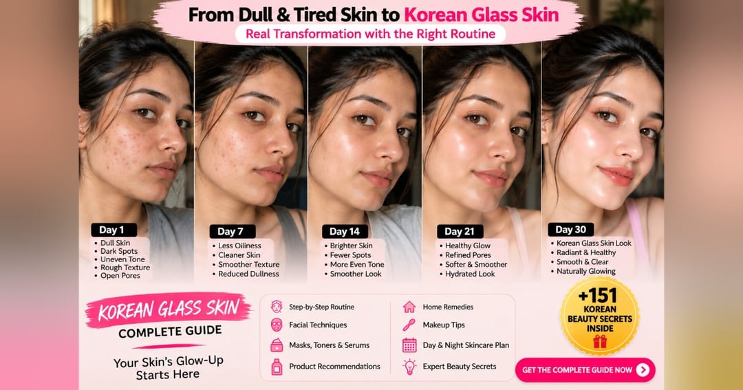 Korean Glass Skin In 2 Weeks, image 2