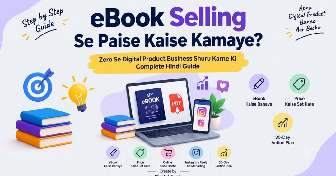 eBook Selling Se Paise Kaise Kamaye?
