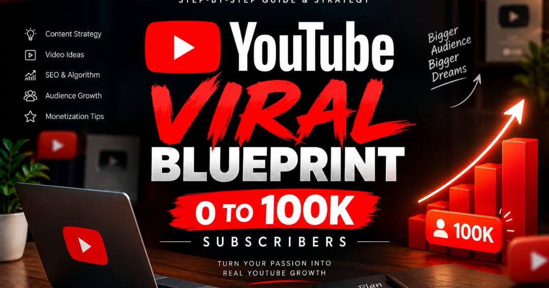 YouTube Viral Blueprint: 0 to 100K The Complete Roadmap to Growing a Viral YouTube Channel