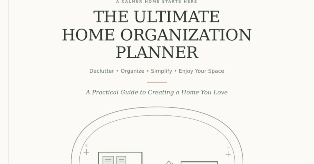 The Ultimate Home Organization Planner