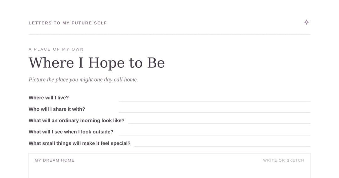 Letters to My Future Self — Guided Reflection Journal & Printable Ebook, image 3