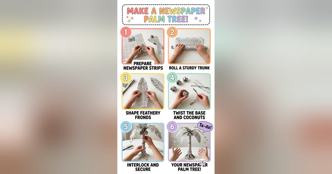 200 Newspaper Craft Ideas for Kids | DIY Paper Crafts eBook PDF | Animals, Birds, Flowers, Fruits & More, image 2