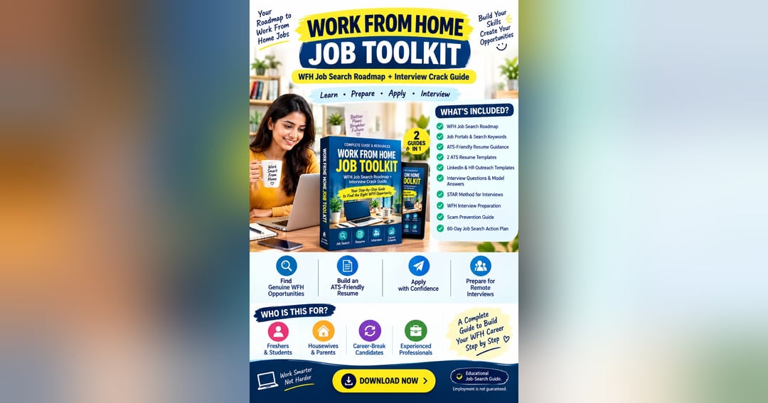 Work From Home Job Toolkit – Job Search Roadmap + Interview Guide, image 2