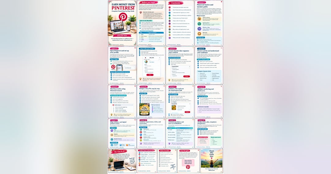 Earn with Pinterest β Learn, Create & Grow, image 3