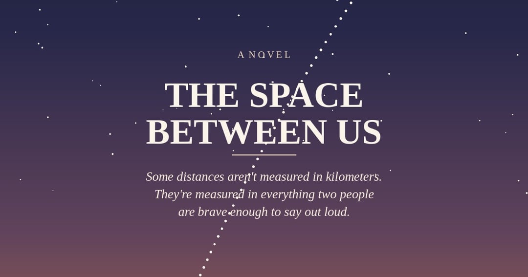 The space between us, image 2