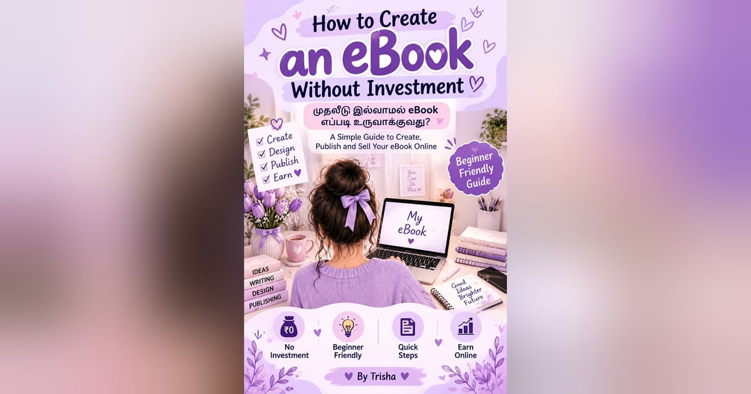 Create Ebook Without Investment