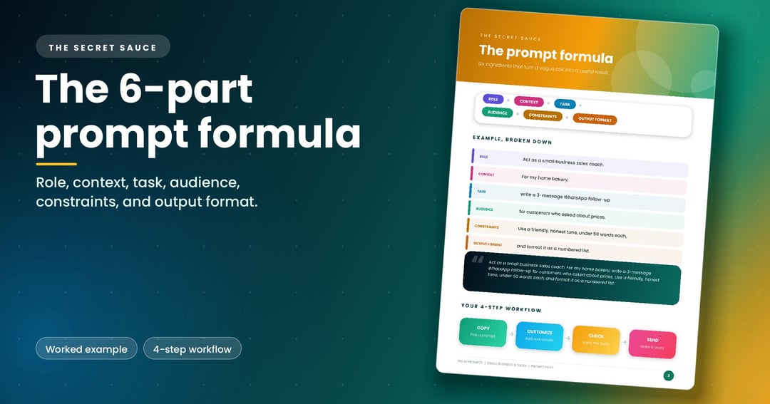 100 AI Prompts for Small Business & Sales, image 4