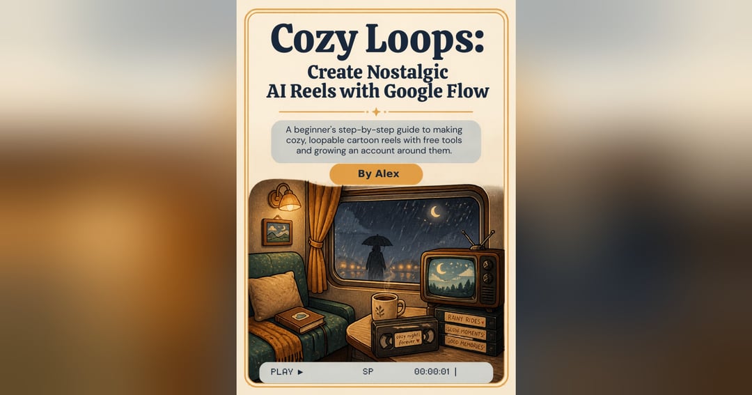 Cozy Loops – Create Viral-Style AI Reels with Google Flow | Step-by-Step Guide + Ready-to-Use Prompts, image 2
