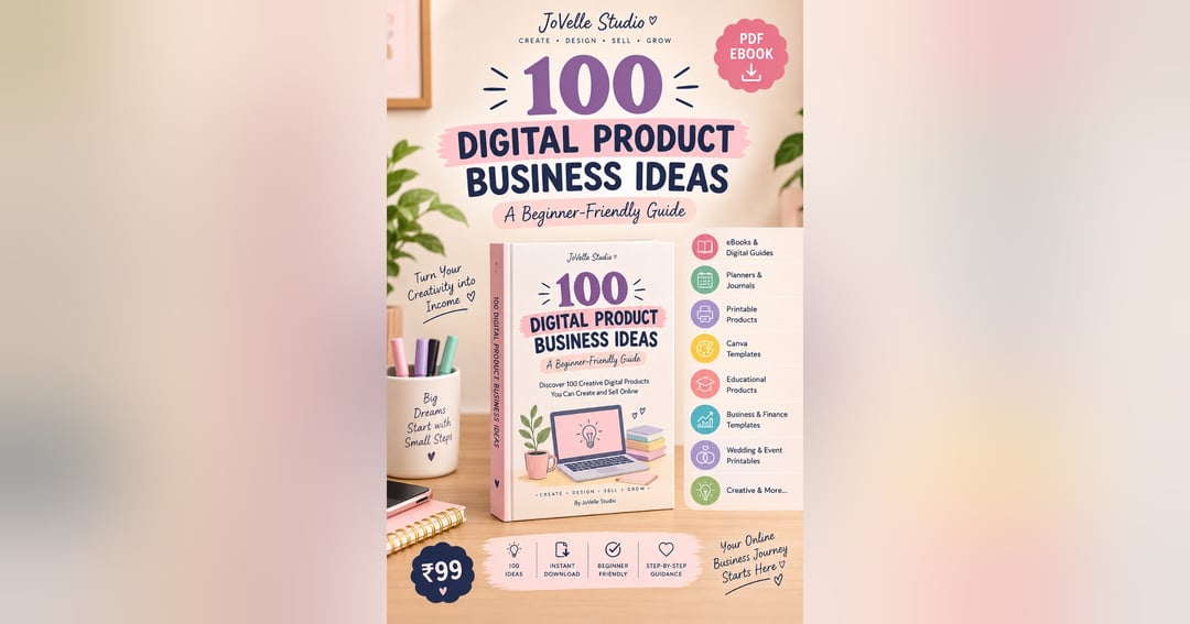 100 DIGITAL PRODUCT BUSINESS IDEAS 💻✨