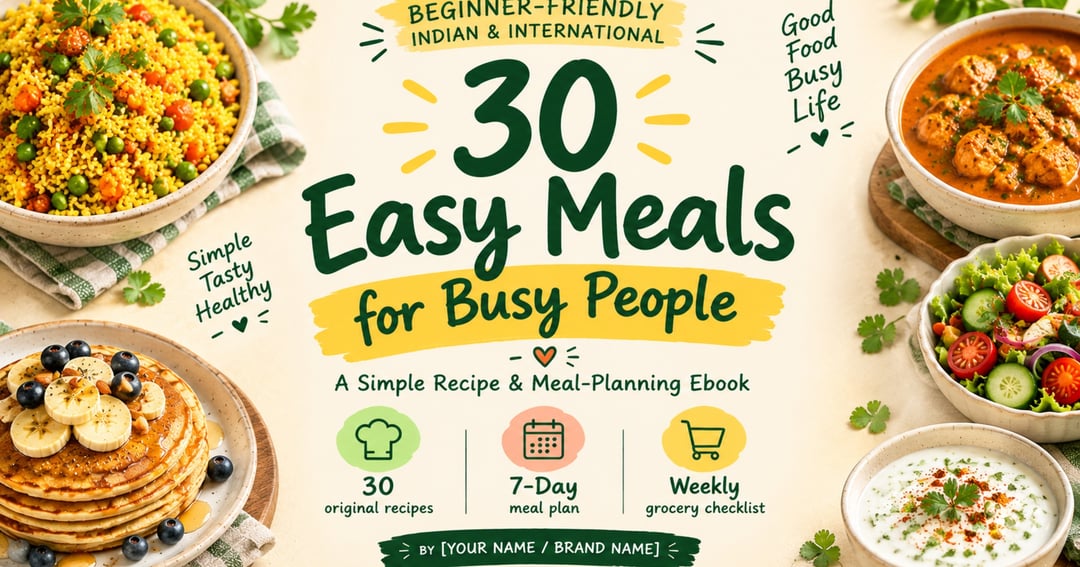 30 Easy Meals for Busy People