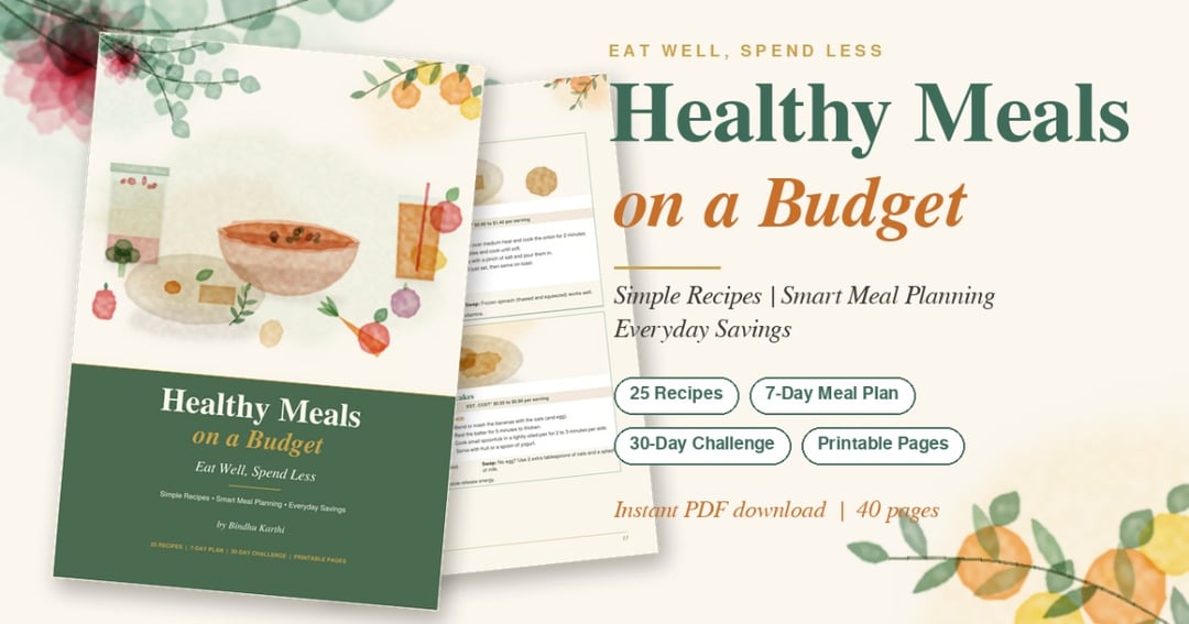 Healthy Meals on a Budget Eat Well, Spend Less