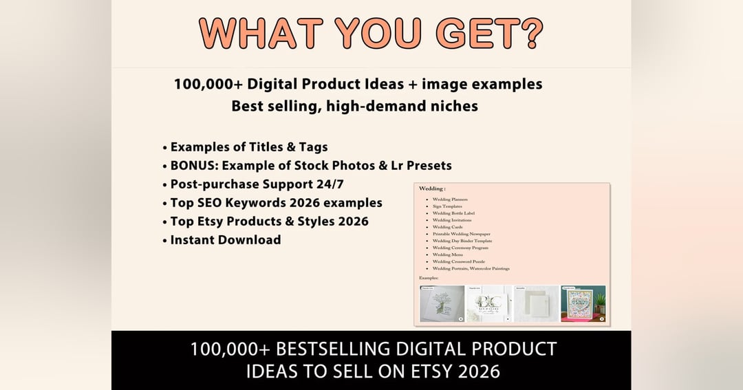 100,000+ Digital Product Ideas 2026 | Passive Income & Etsy Seller Guide, image 2