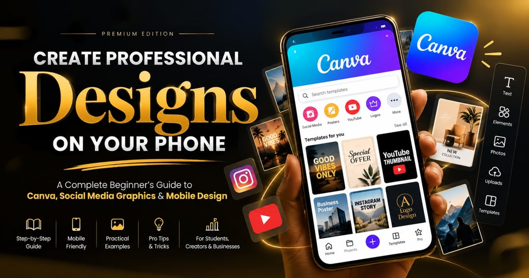 Create Professional Designs on Your Phone