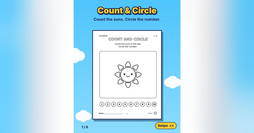 My Big Preschool Activity Book – 100 Printable Pages (Ages 3-7), image 2