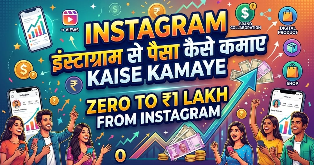 Earning Money from Instagram. Step-by-step blueprint