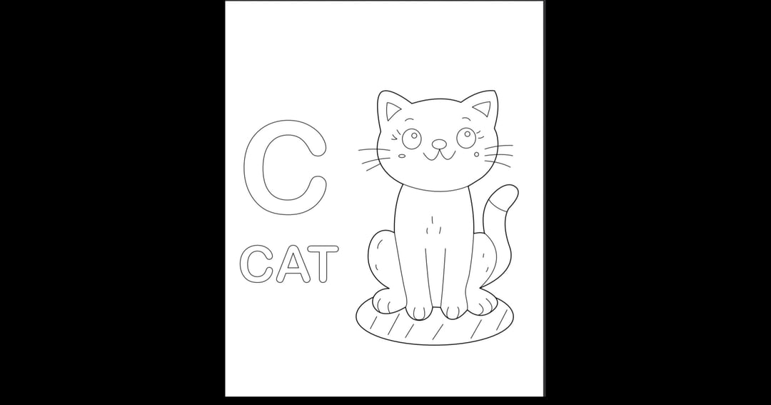 Alphabet drawing book, image 4