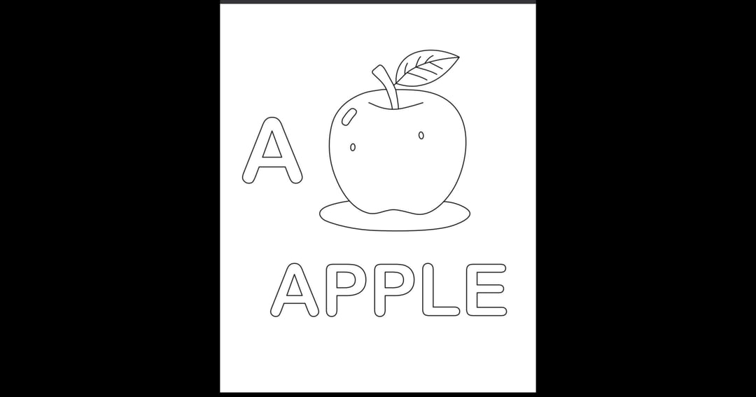 Alphabet drawing book, image 2