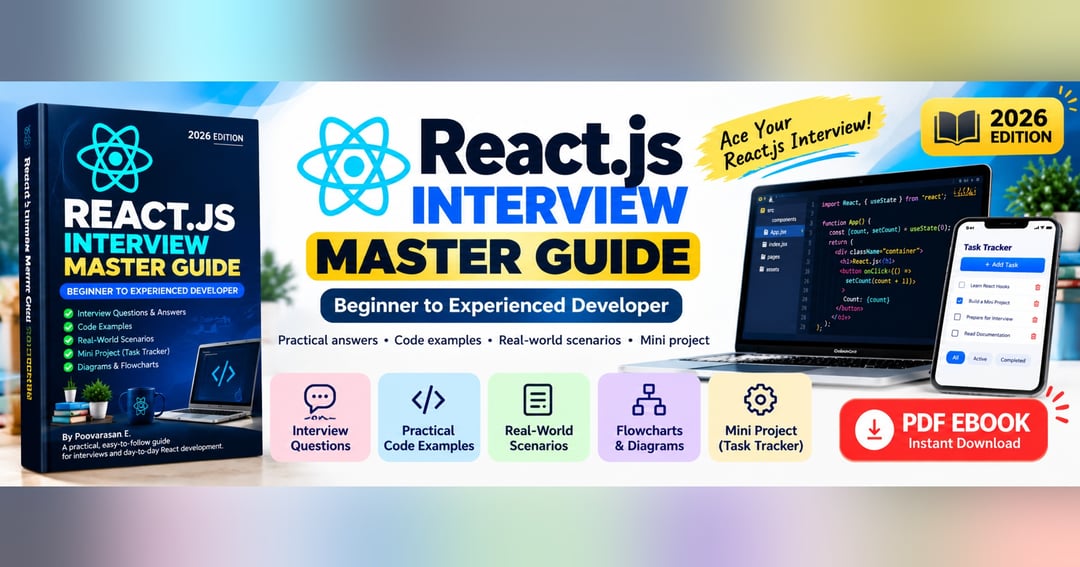 React.js Interview Master Guide – Tamil + English (Tanglish)