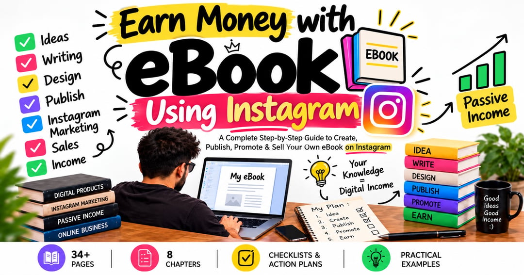 Earn Money with Ebook (Get Video Training FREE) ✅