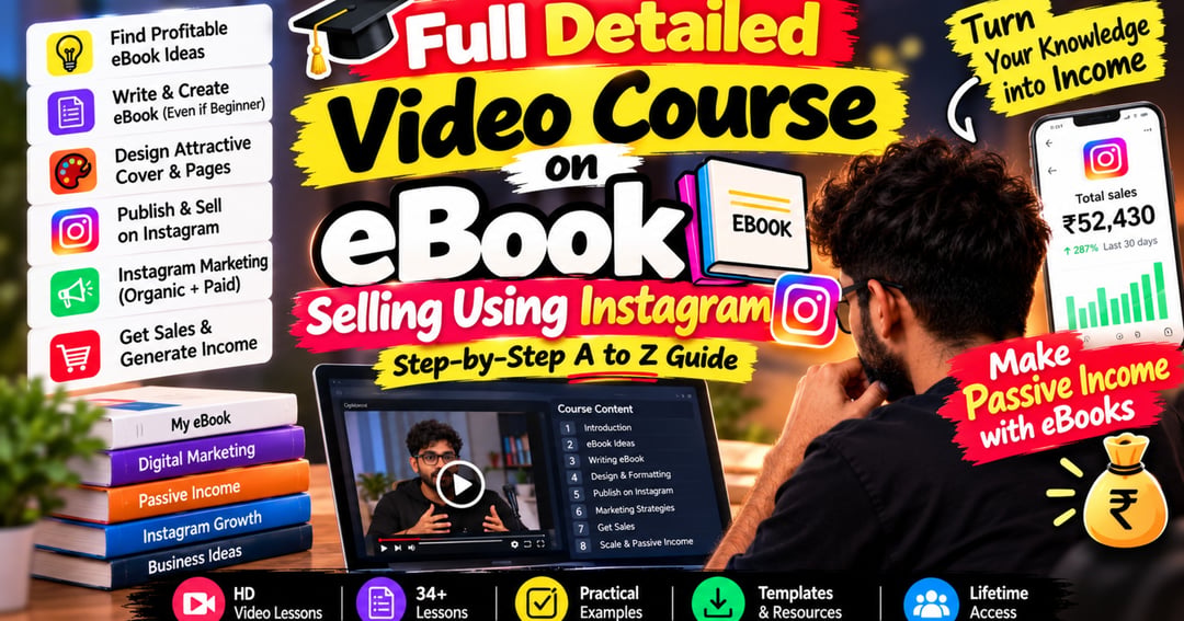 Copy this Exact Method : 1 Lakh in 30days by Selling Ebooks 2026