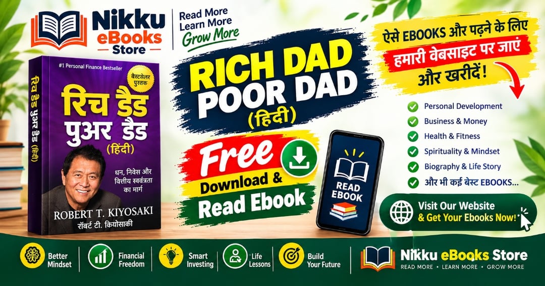 Rich Dad Poor Dad (Hindi) – Free eBook