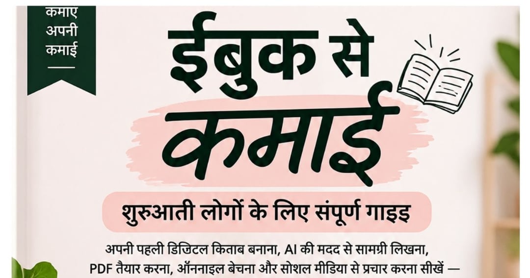 ईबुक से कमाई शुरुआती लोगों के लिए संपूर्ण गाइड